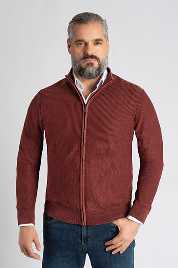 Punto, Jerseys, 113170, BURGONDI