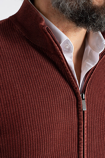 Punto, Jerseys, 113170, BURGONDI