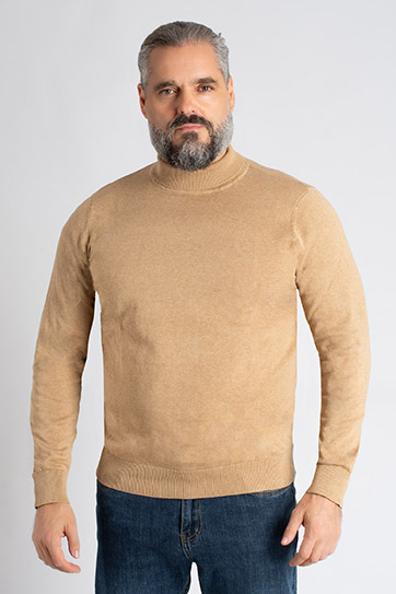 Punto, Jerseys, 113172, CAMEL