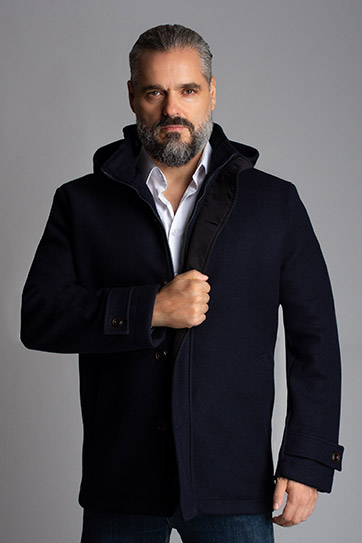 Abrigo, Chaquetones y Piel, 113181, MARINO