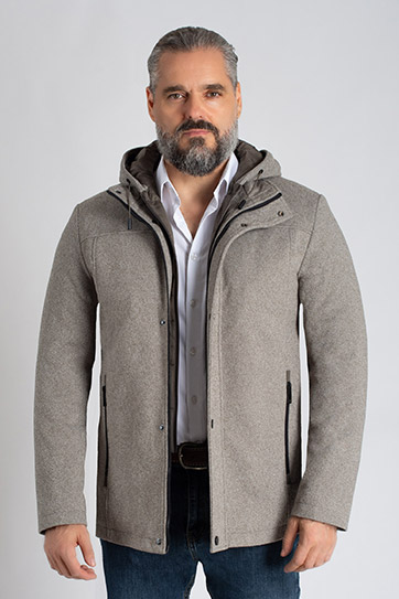 Abrigo, Chaquetones y Piel, 113182, BEIGE