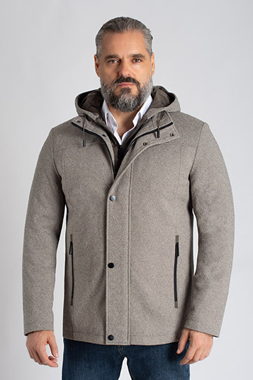 Abrigo, Chaquetones y Piel, 113182, BEIGE