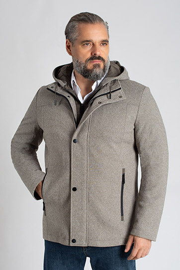 Abrigo, Chaquetones y Piel, 113182, BEIGE