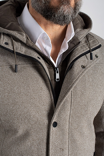 Abrigo, Chaquetones y Piel, 113182, BEIGE