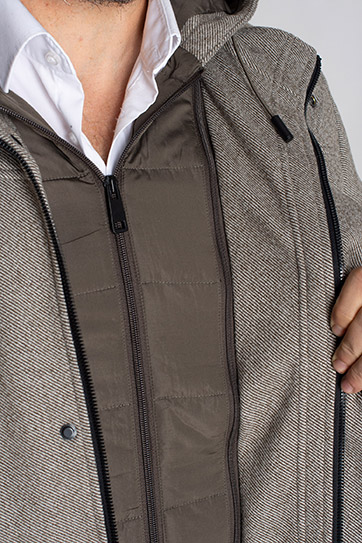 Abrigo, Chaquetones y Piel, 113182, BEIGE