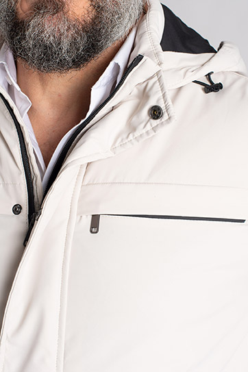 Abrigo, Chaquetones y Piel, 113186, PIEDRA