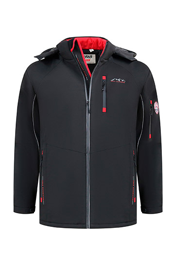 Abrigo, Chaquetones y Piel, 113255, NEGRO