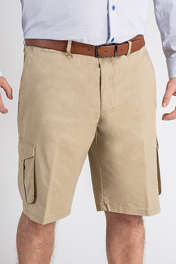 Pantalones, Bermudas, 113269, BEIGE