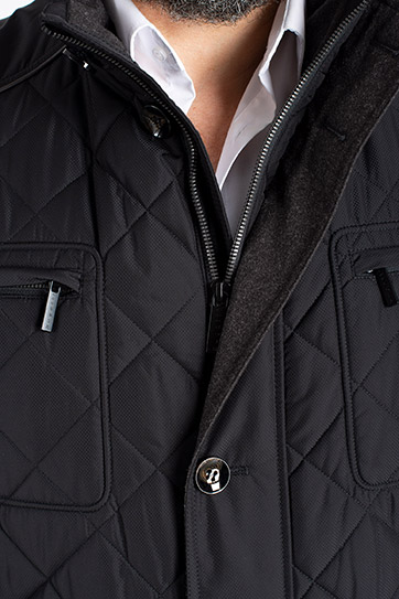 Abrigo, Chaquetones y Piel, 113279, NEGRO