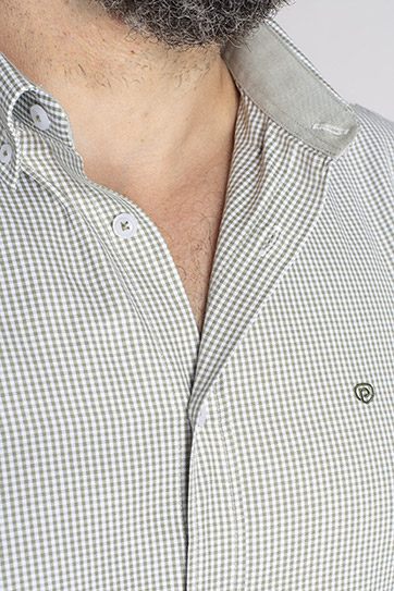 Camisas, Sport Manga Larga, 113302, VERDE