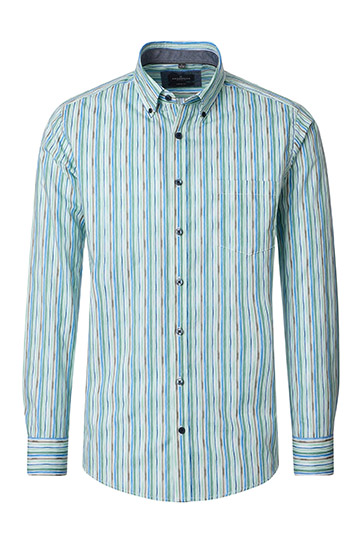 Camisas, Sport Manga Larga, 113310, VERDE