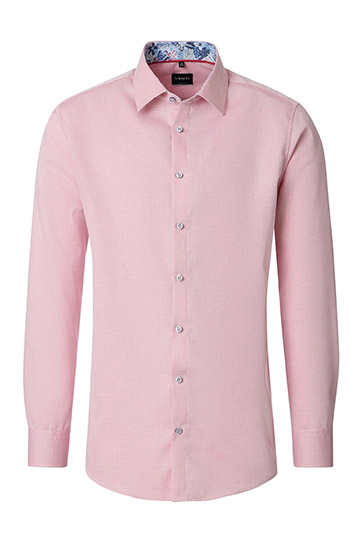 Camisas, Vestir Manga Larga, 113317, ROSA