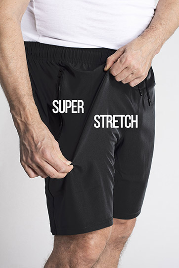 Pantalones, Bermudas, 113353, NEGRO