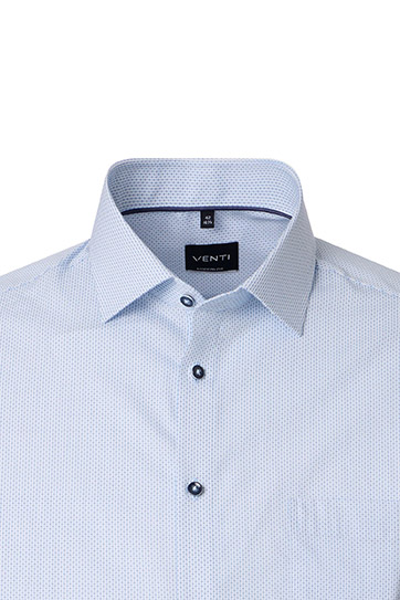 Camisas, Vestir Manga Larga, 113379, CELESTE