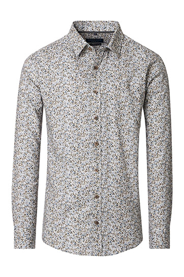 Camisas, Sport Manga Larga, 113385, BEIGE