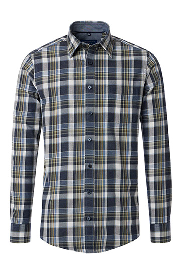 Camisas, Sport Manga Larga, 113386, MARINO