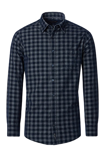 Camisas, Sport Manga Larga, 113390, MARINO