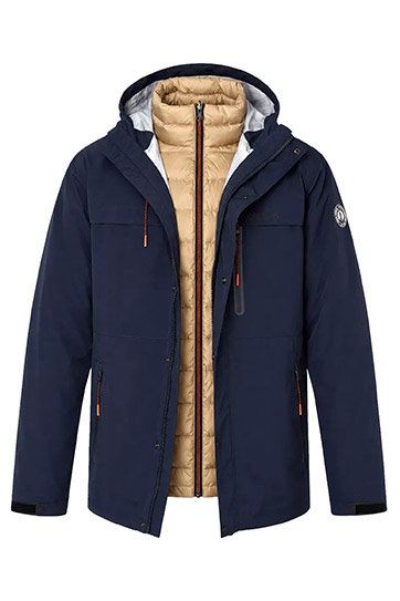 Abrigo, Chaquetones y Piel, 113422, MARINO