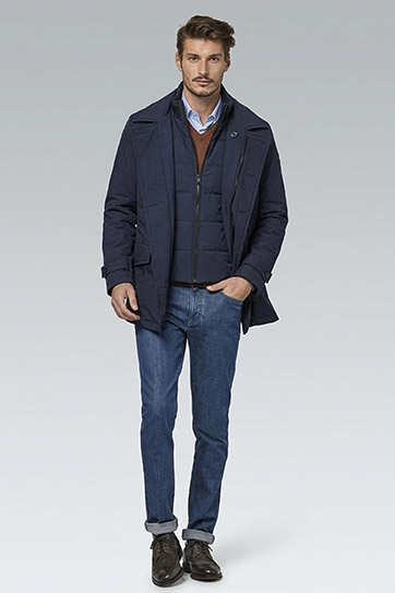 Abrigo, Chaquetones y Piel, 113423, MARINO