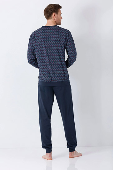 Homewear, Pijama M. Larga, 113475, MARINO
