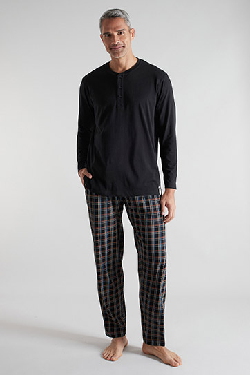 Homewear, Pijama M. Larga, 113483, MARINO
