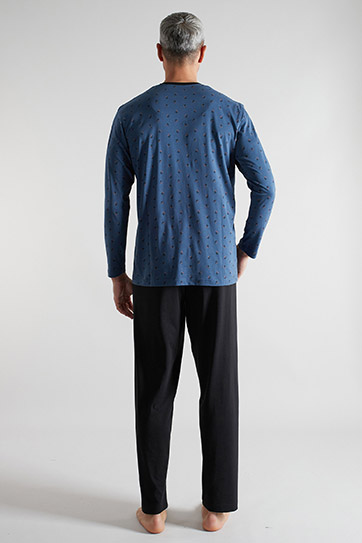 Homewear, Pijama M. Larga, 113484, NOCHE