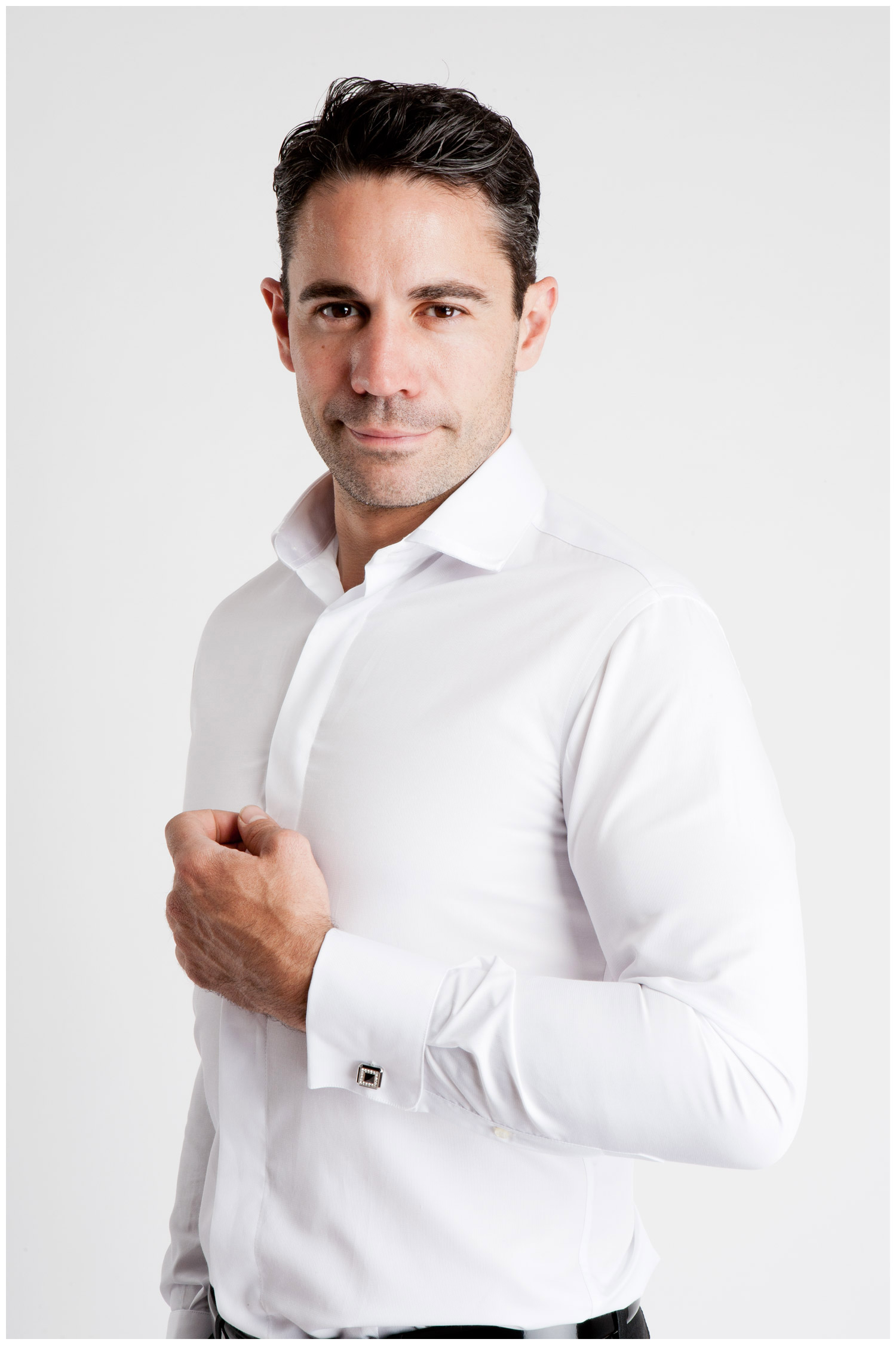 Camisas, Vestir Manga Larga, 106925, BLANCO | Zoom