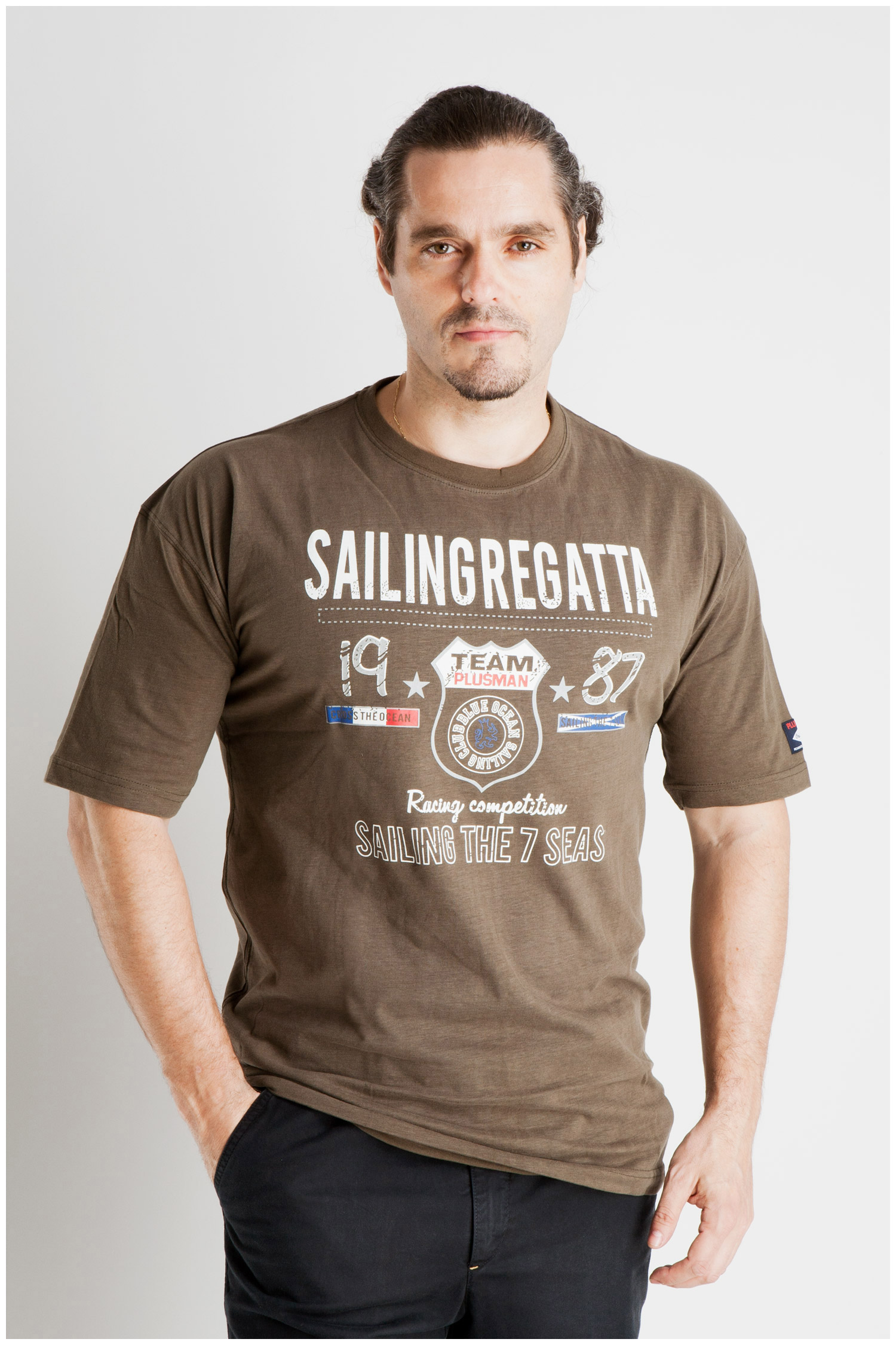 Sport, Camisetas M. Corta, 107071, KAKI | Zoom