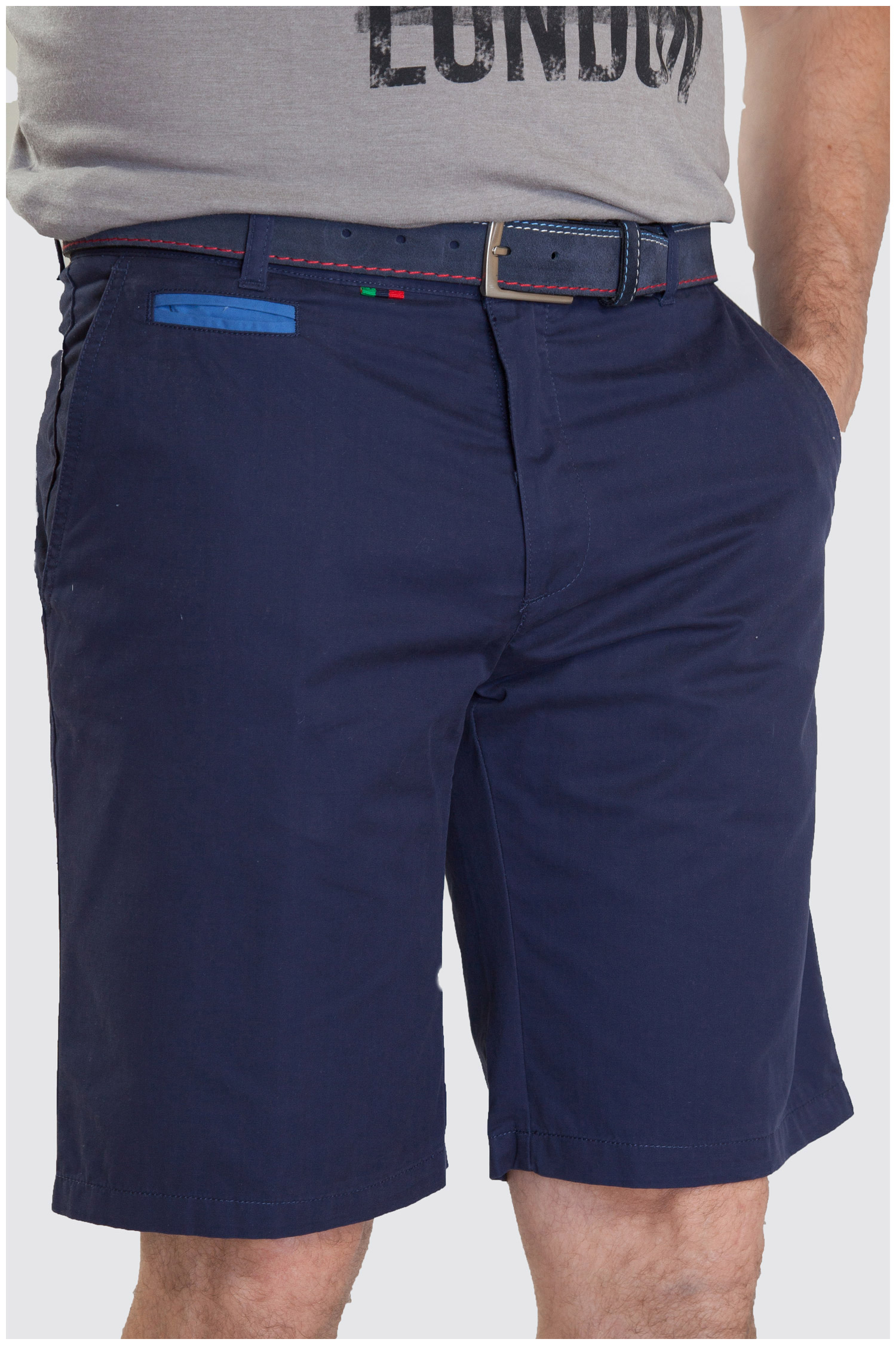 Pantalones, Bermudas, 107297, MARINO | Zoom