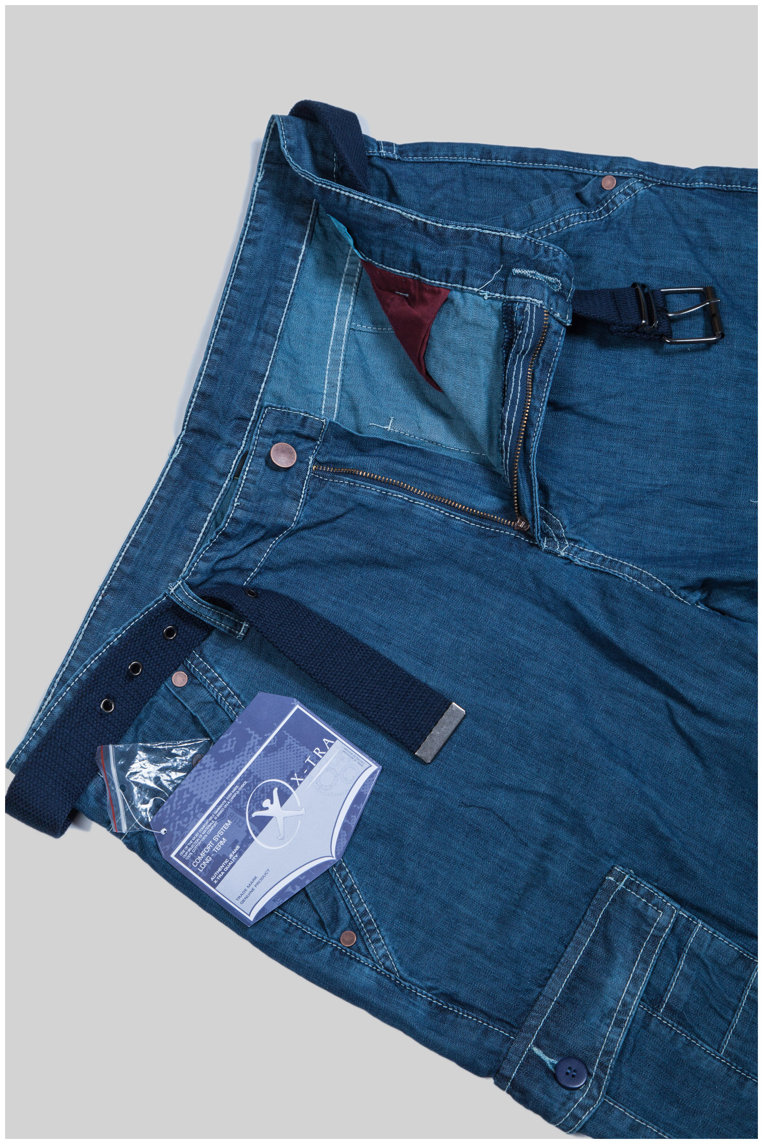 Pantalones, Bermudas, 107307, INDIGO | Zoom