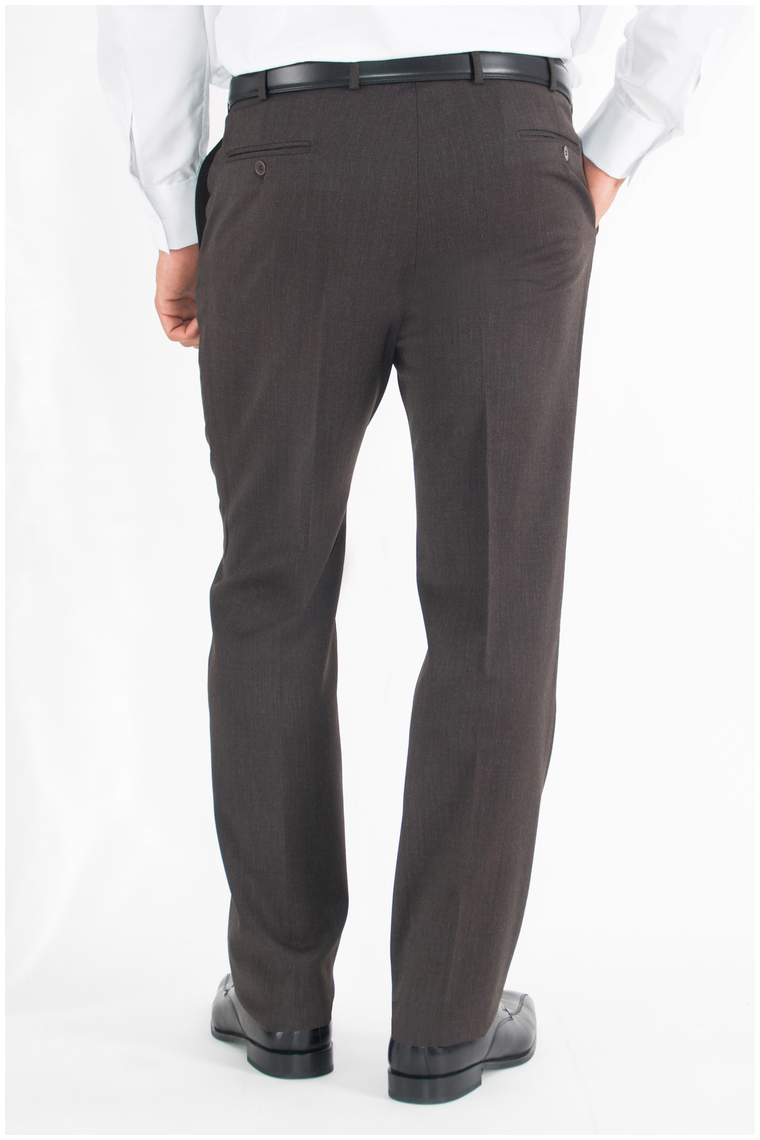 Pantalones, Vestir, 107567, MARRON | Zoom