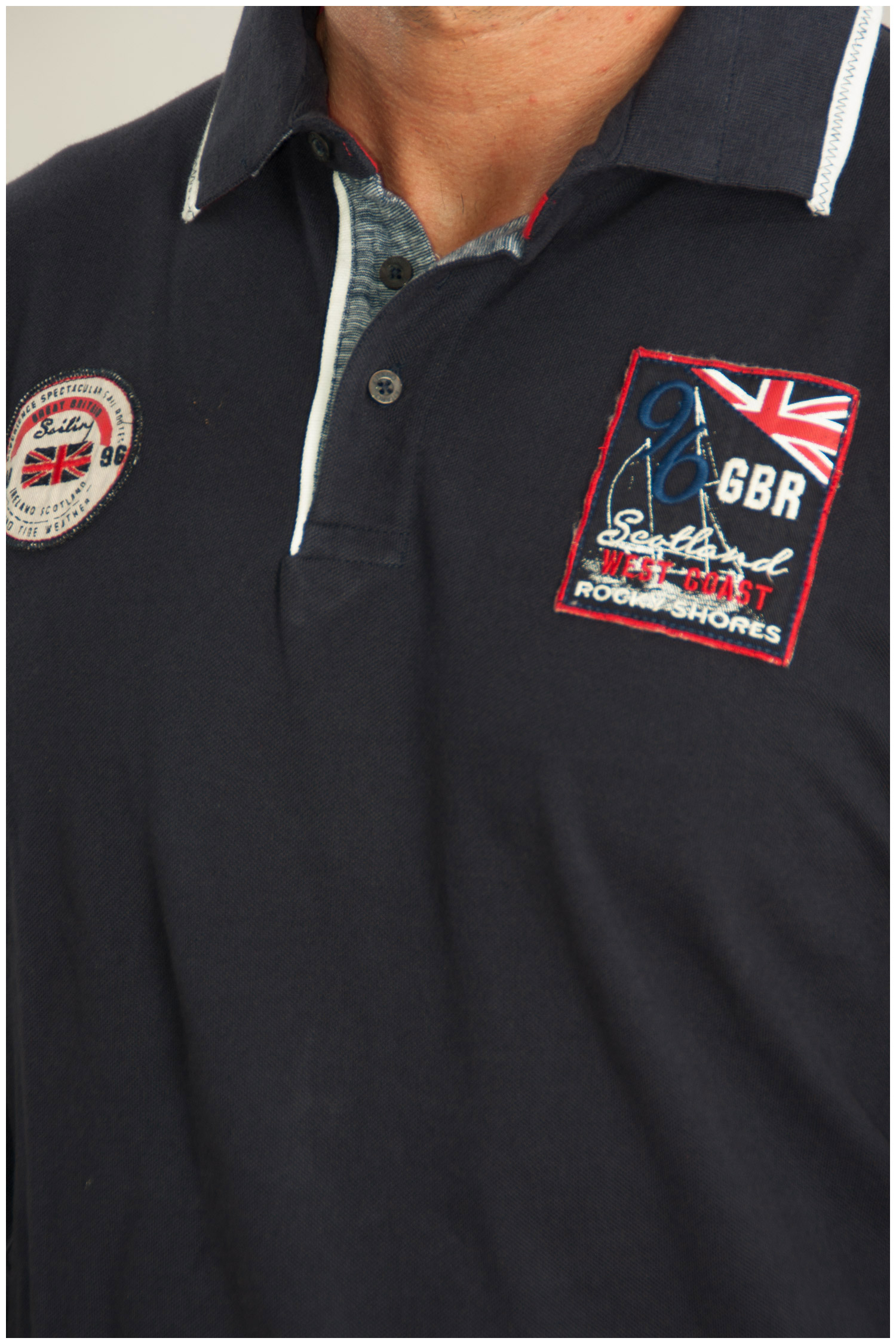 Sport, Polos M. Larga, 107717, MARINO | Zoom