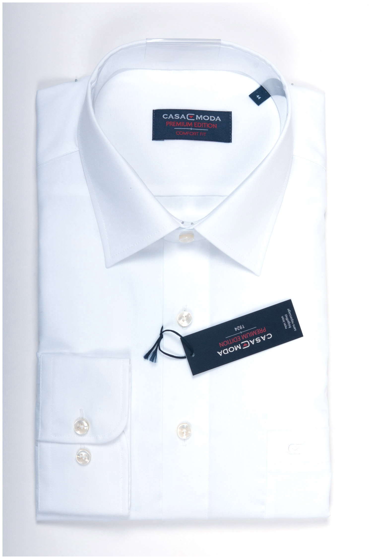 Camisas, Vestir Manga Larga, 107852, BLANCO | Zoom