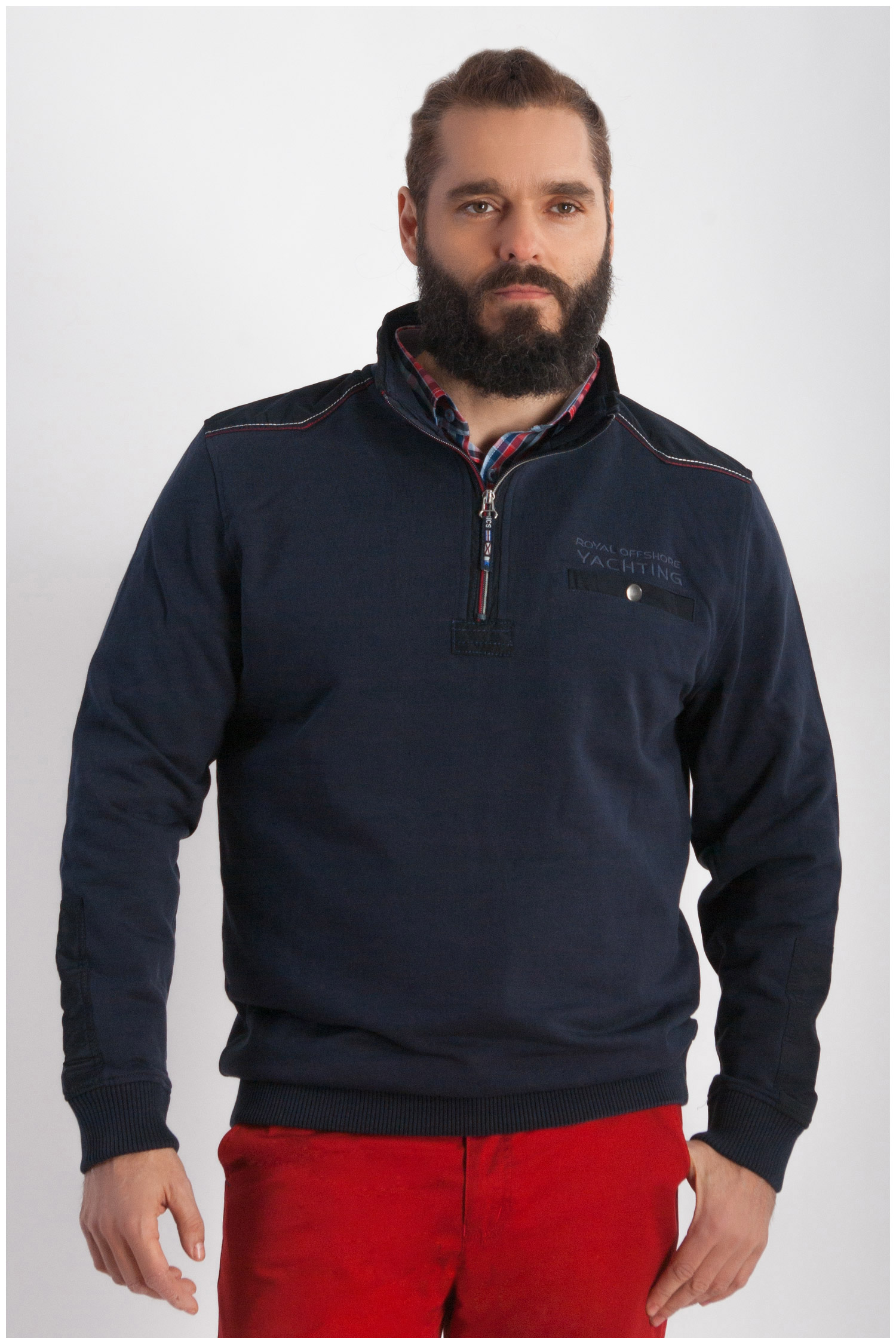 Sport, Polos M. Larga, 107874, MARINO | Zoom