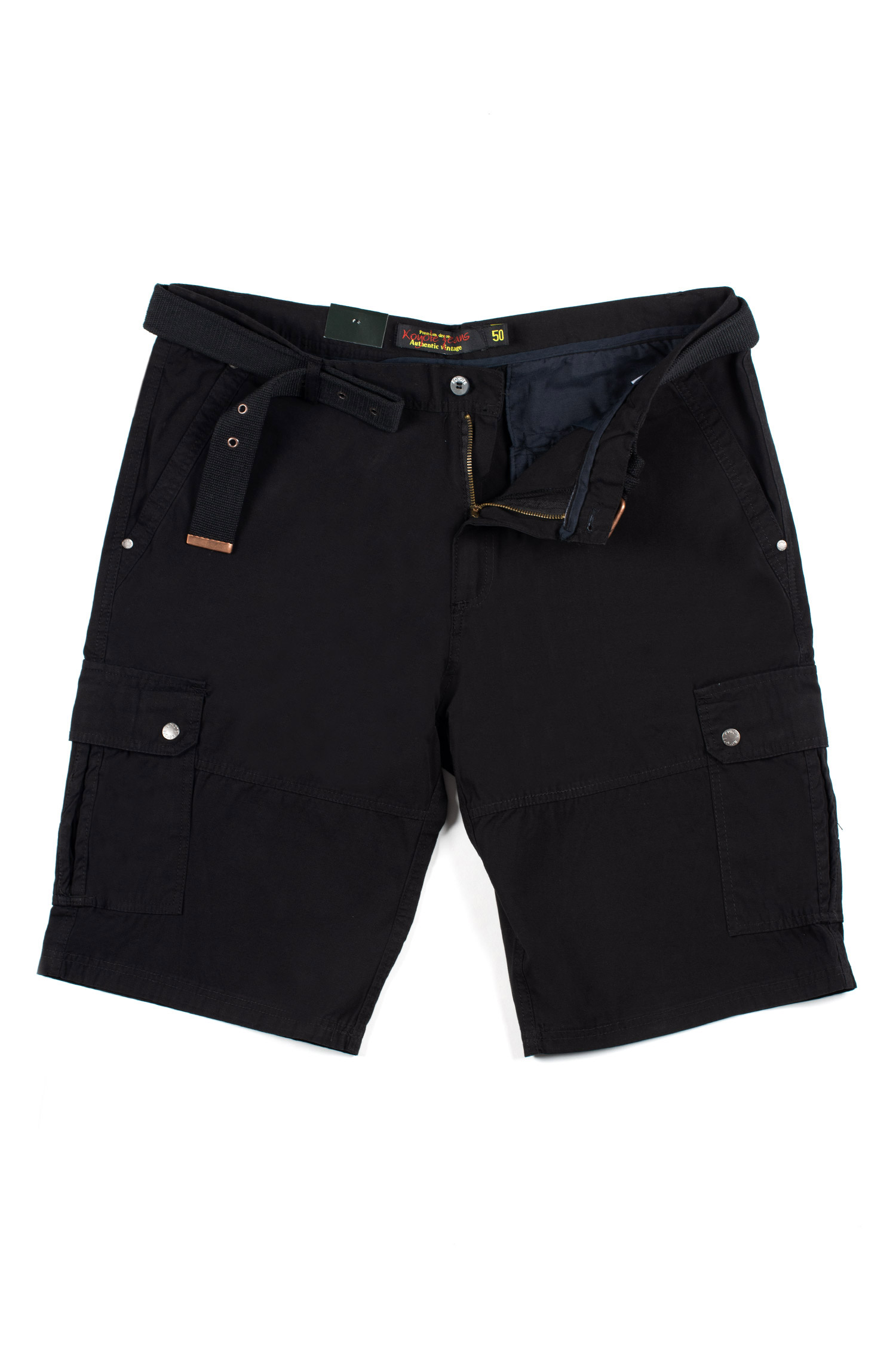 Pantalones, Bermudas, 107882, NEGRO | Zoom