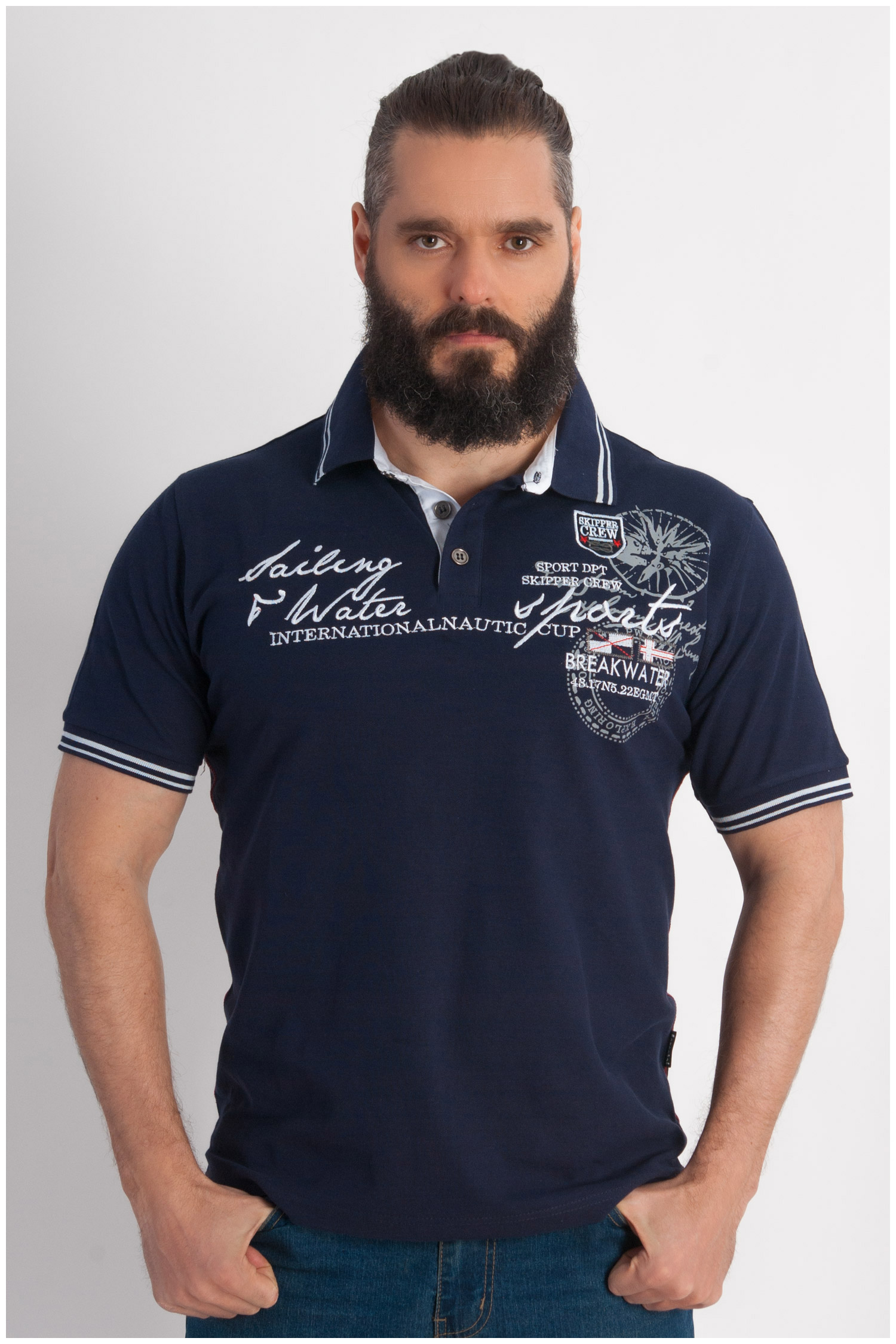 Sport, Polos M. Corta, 107906, MARINO | Zoom