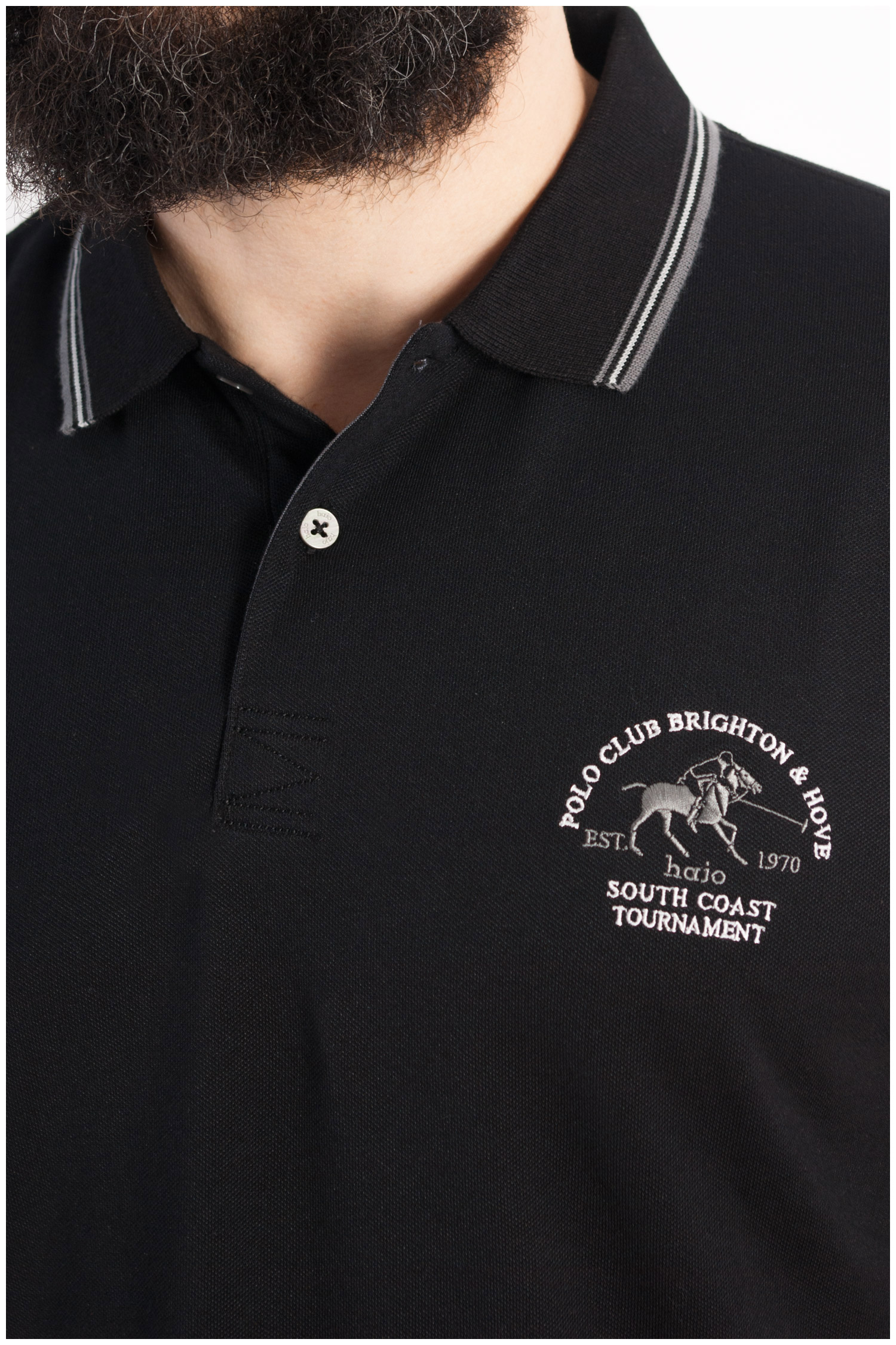 Sport, Polos M. Corta, 107923, NEGRO | Zoom