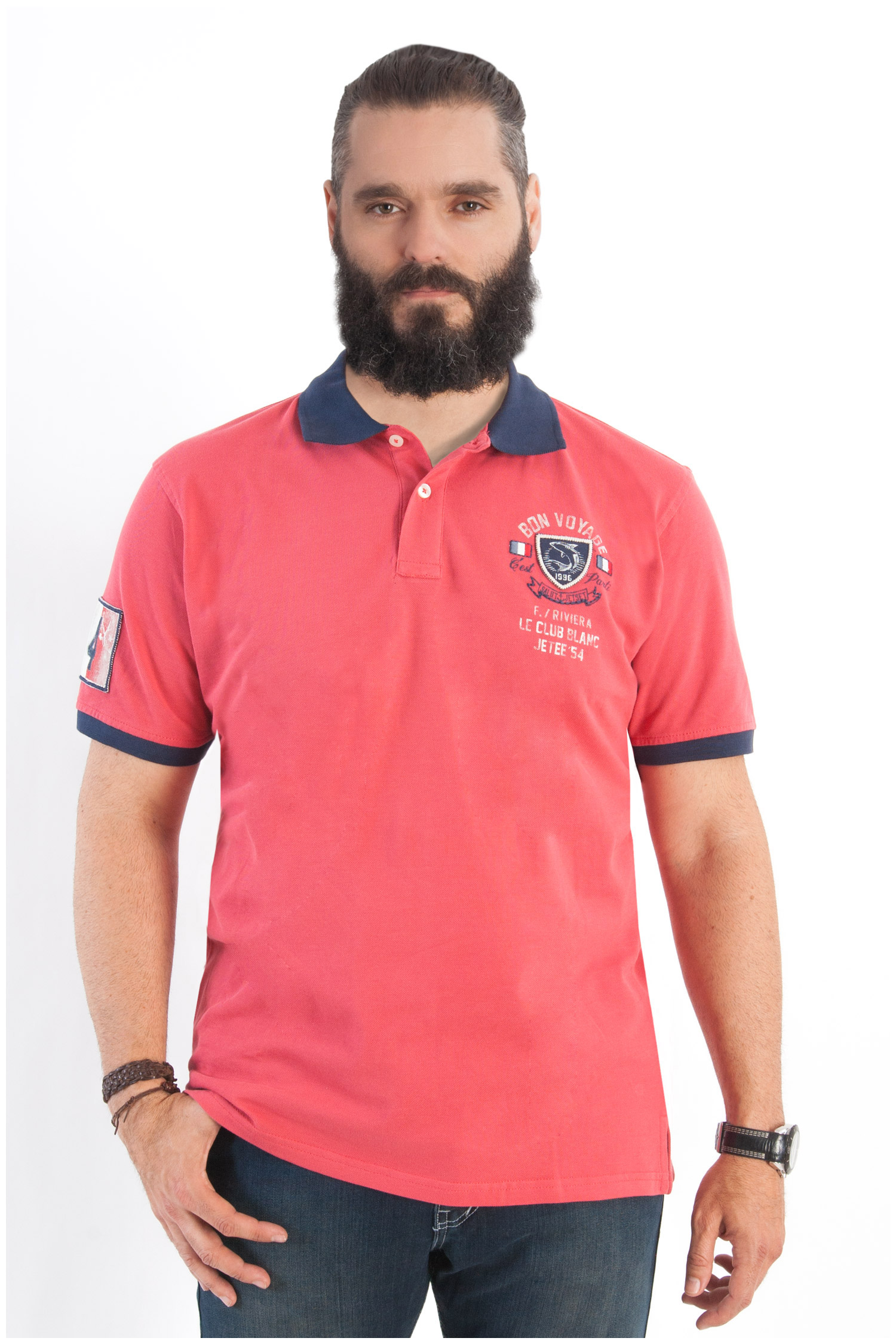 Sport, Polos M. Corta, 108020, CORAL | Zoom