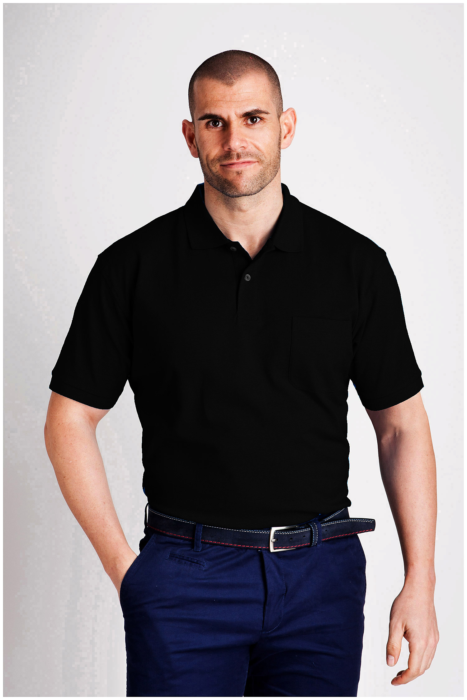 Sport, Polos M. Corta, 108129, NEGRO | Zoom