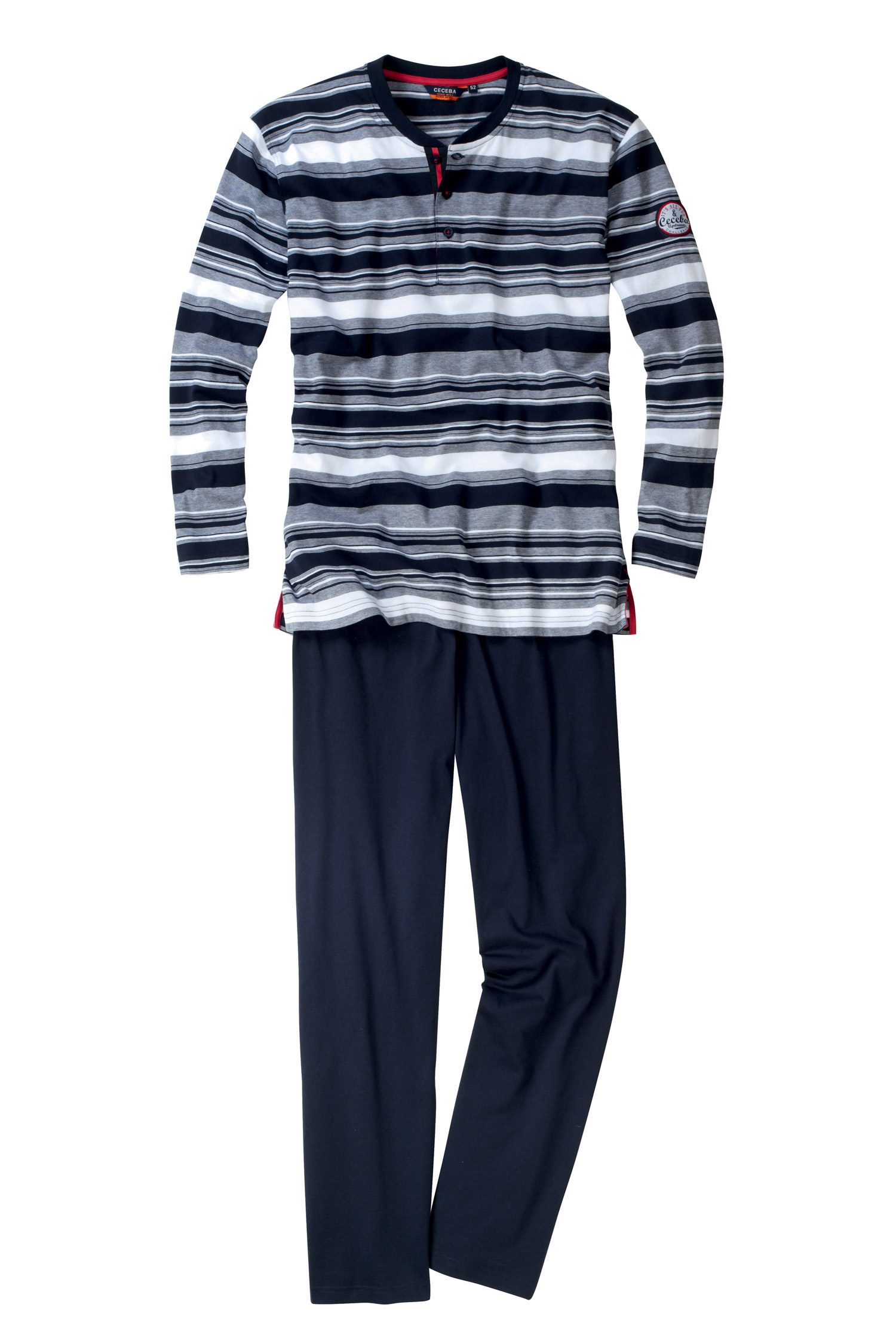 Homewear, Pijama M. Larga, 108193, MARINO | Zoom