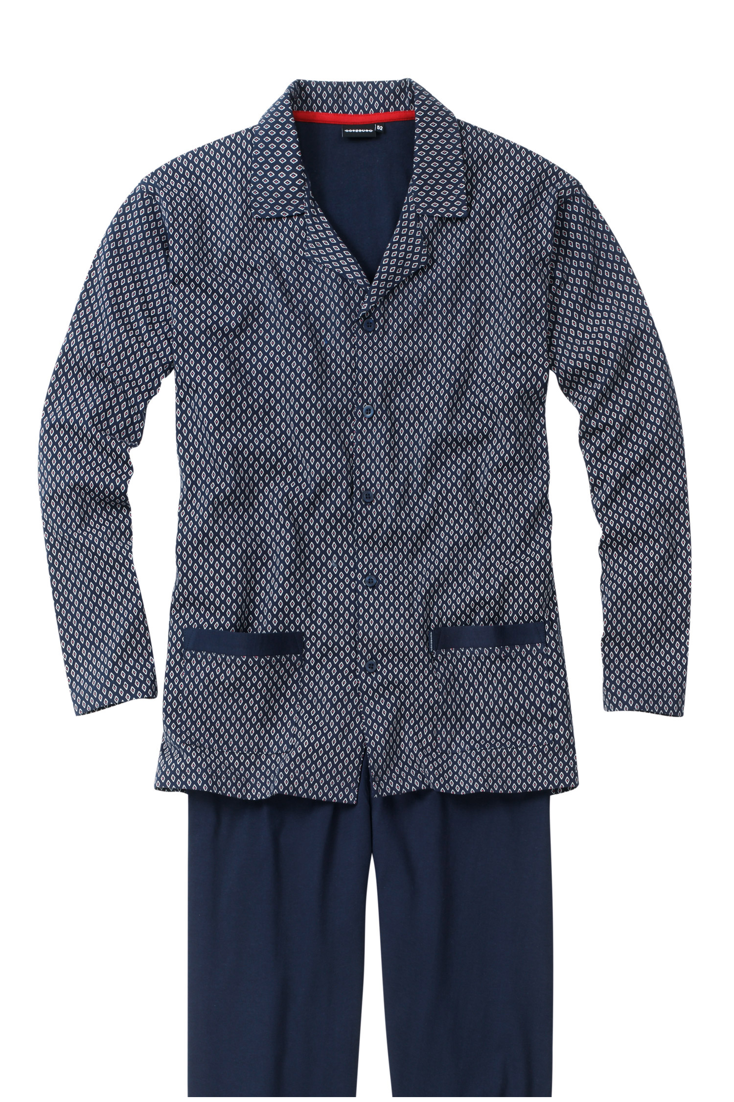 Homewear, Pijama M. Larga, 108197, MARINO | Zoom