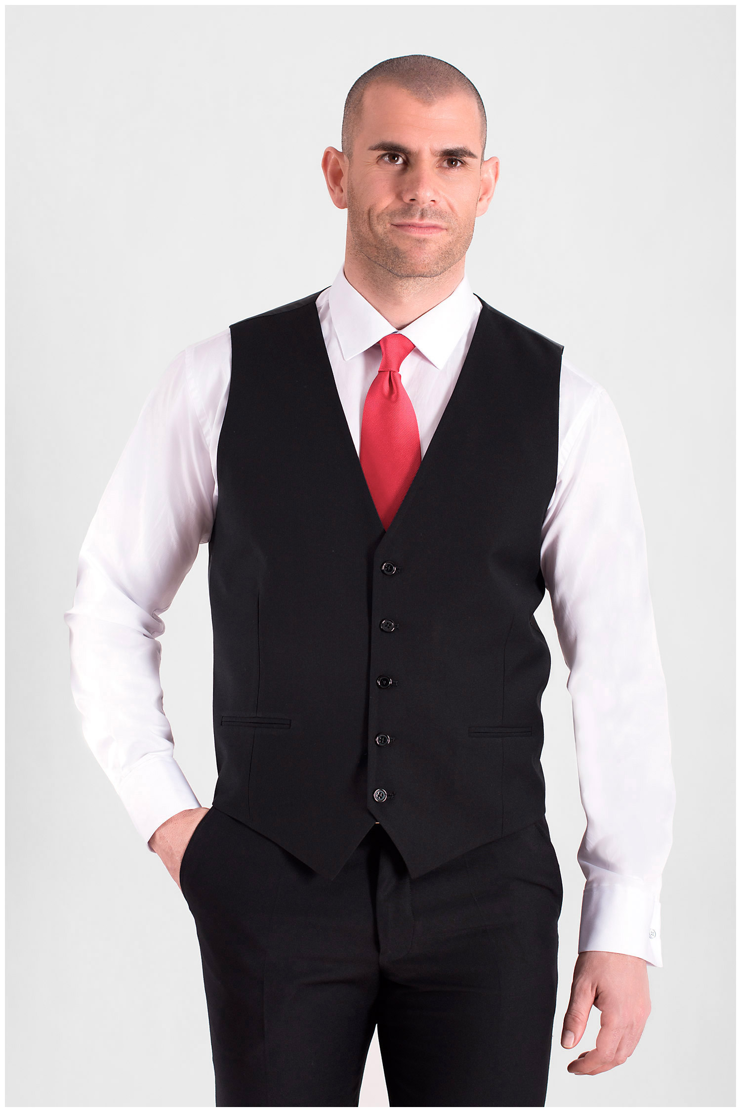 Sastrería, Chalecos Vestir, 108425, NEGRO | Zoom