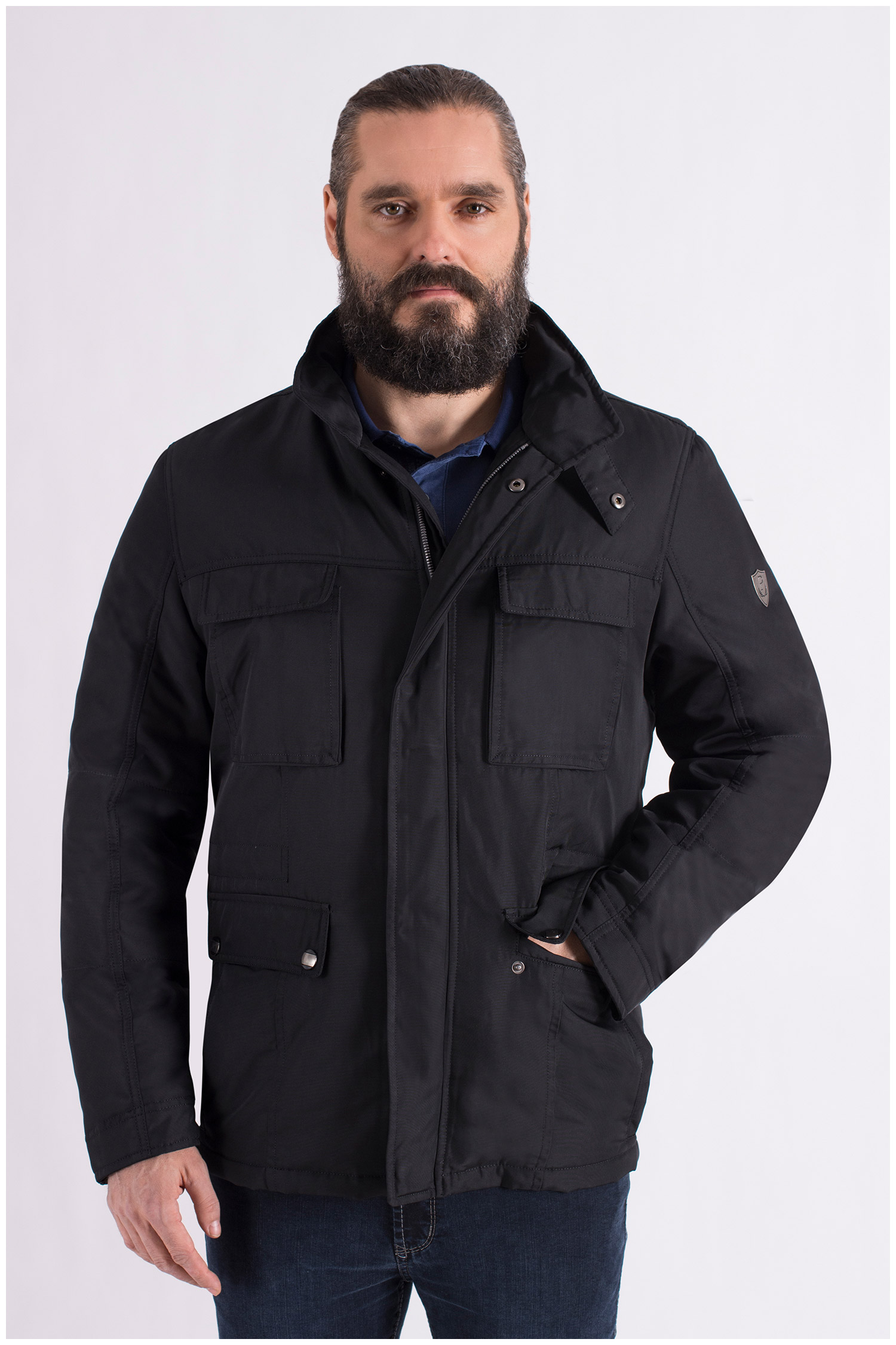 Abrigo, Chaquetones y Piel, 108569, NEGRO | Zoom