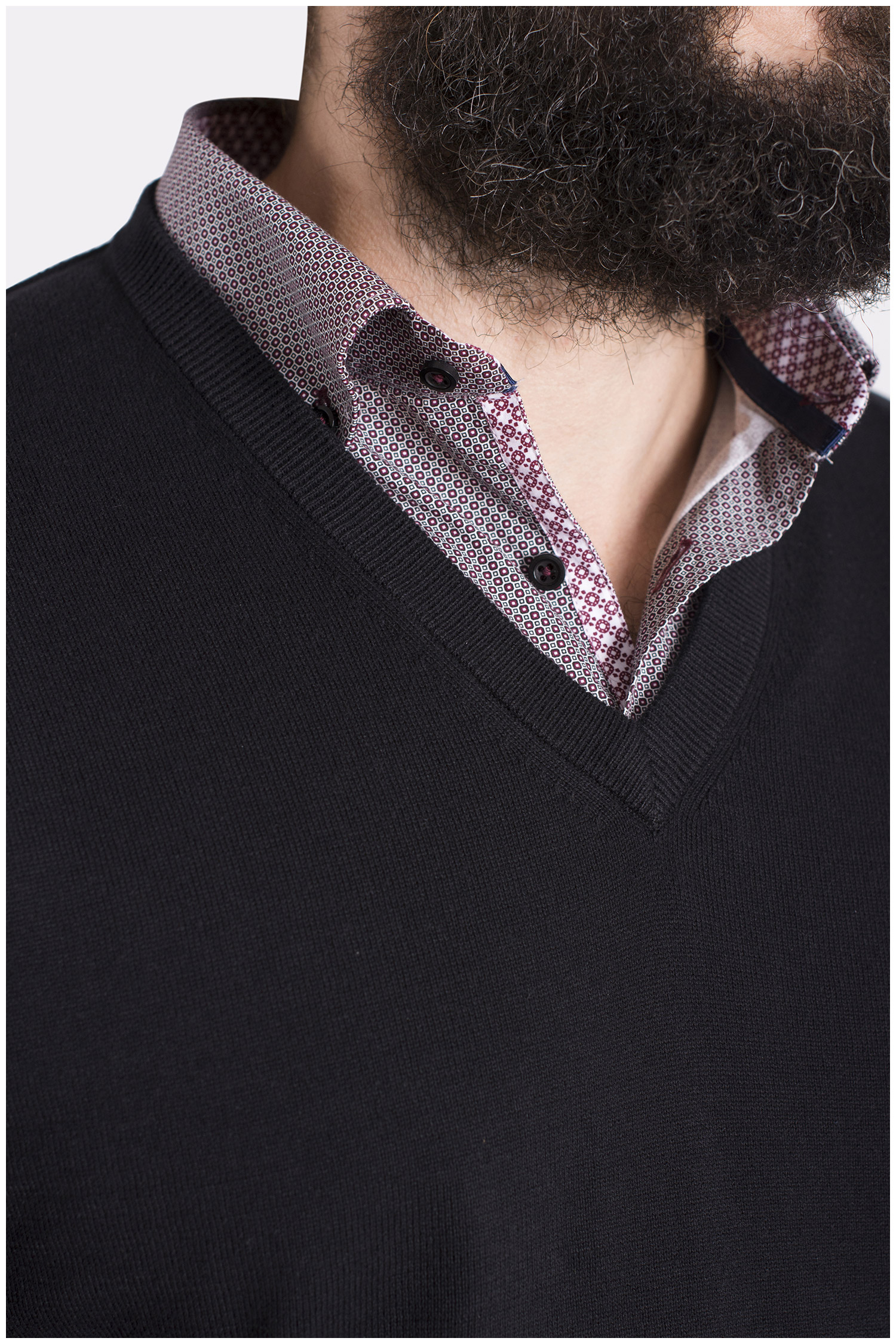 Punto, Jerseys, 108658, NEGRO | Zoom