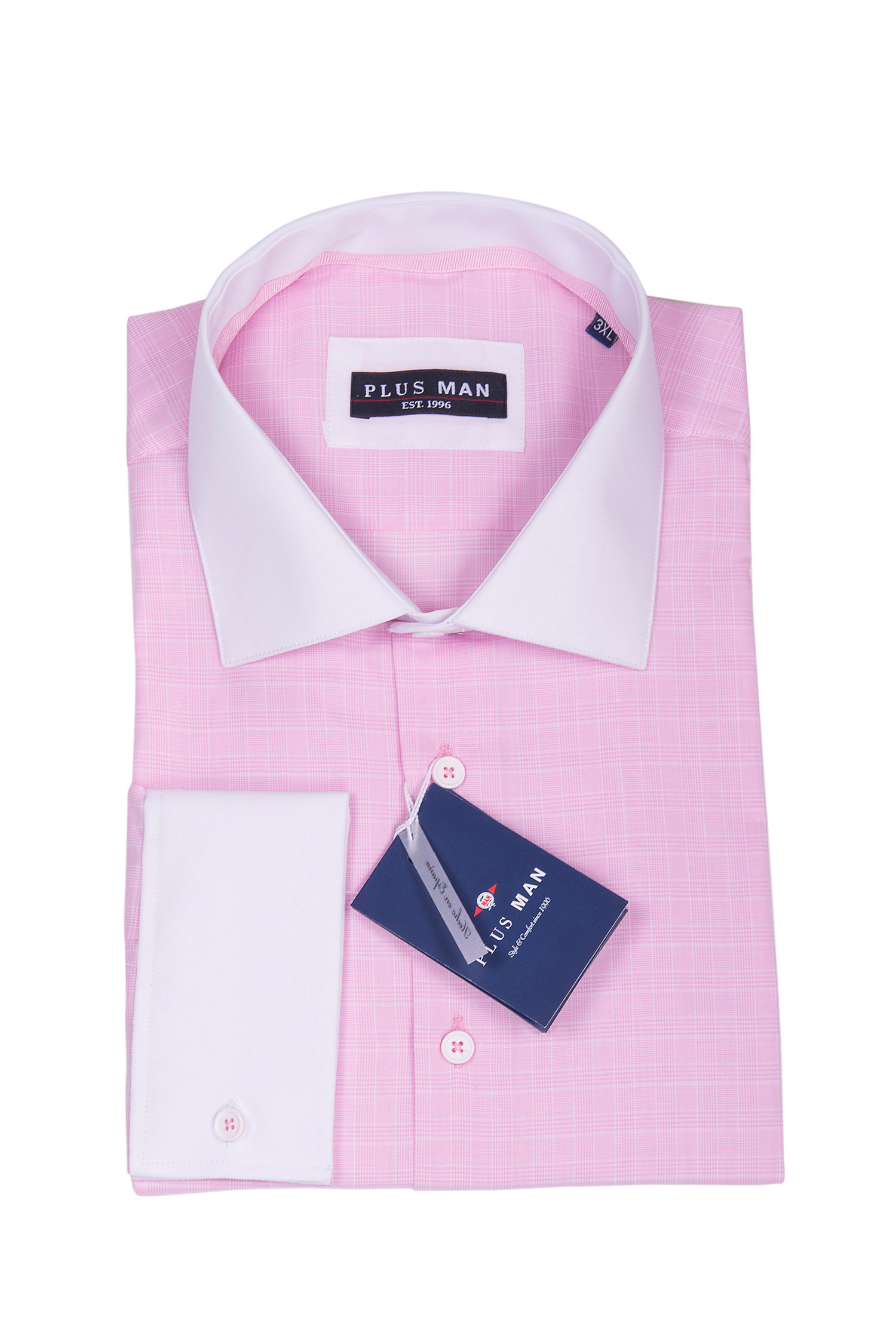 Camisas, Vestir Manga Larga, 108661, ROSA | Zoom