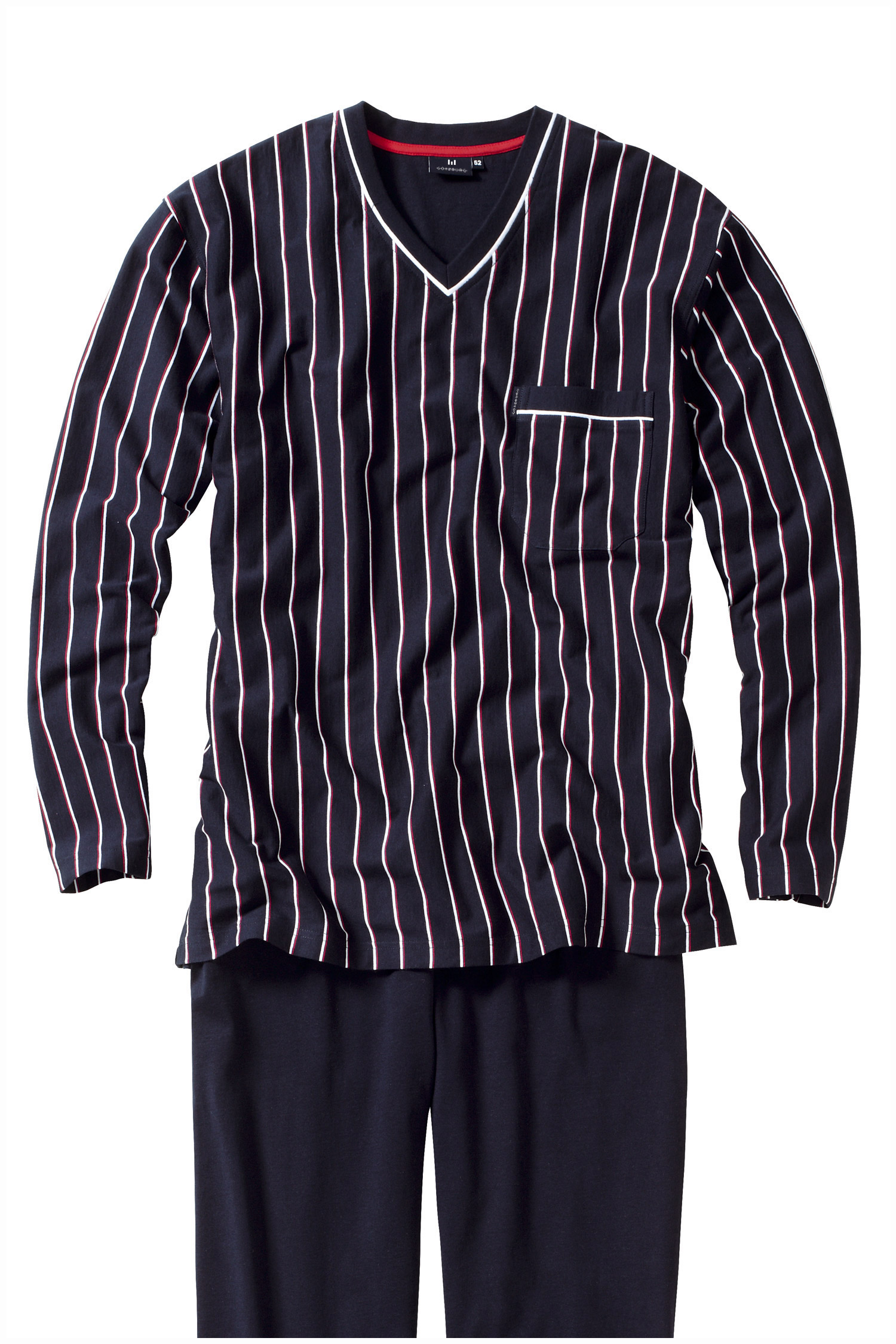 Homewear, Pijama M. Larga, 109114, MARINO | Zoom