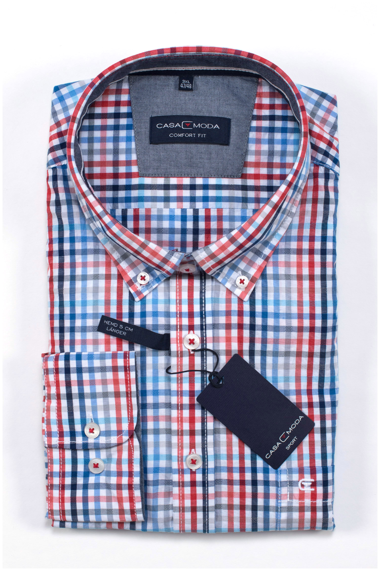 Camisas, Sport Manga Larga, 109636, MARINO | Zoom