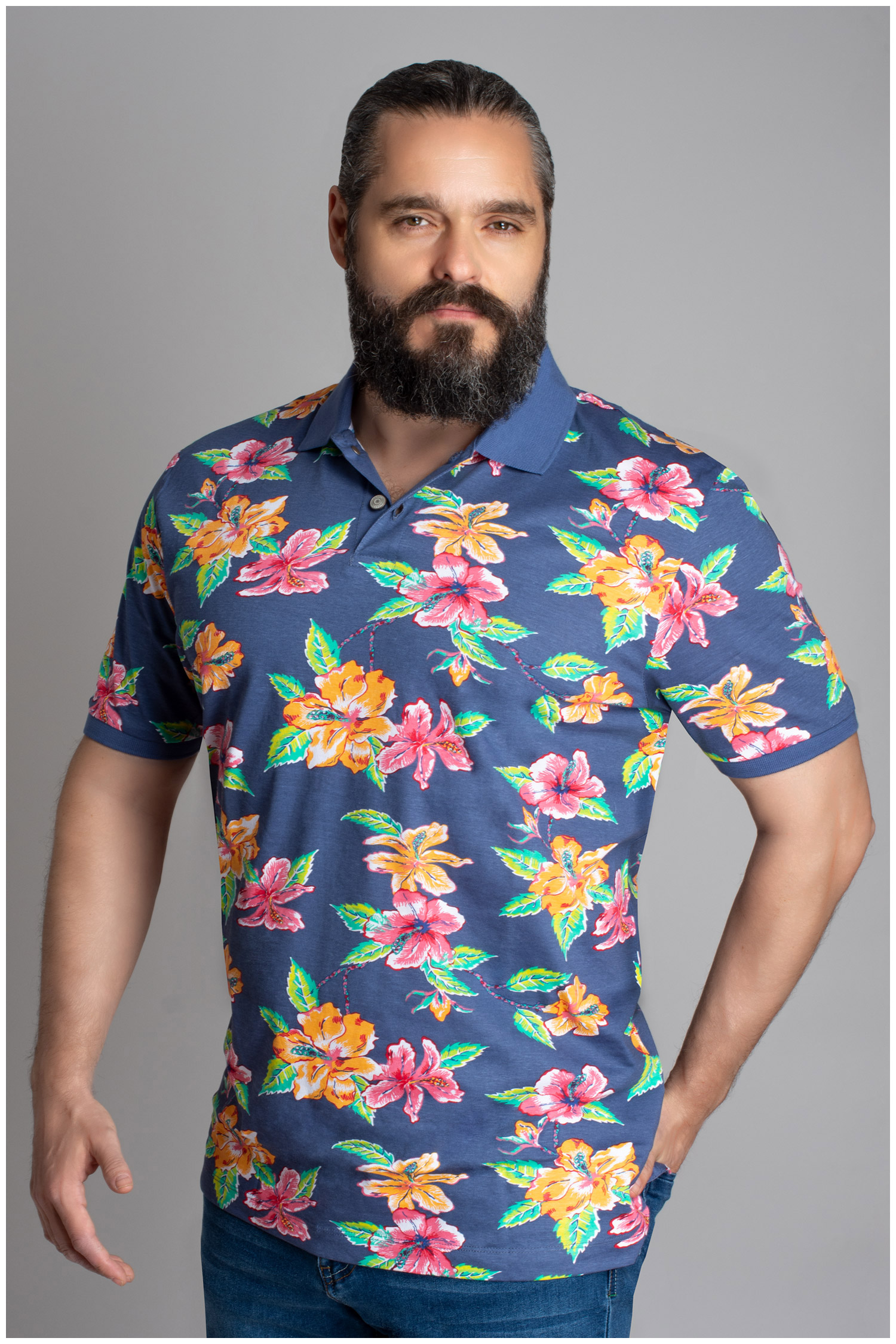 Sport, Polos M. Corta, 109724, MARINO | Zoom