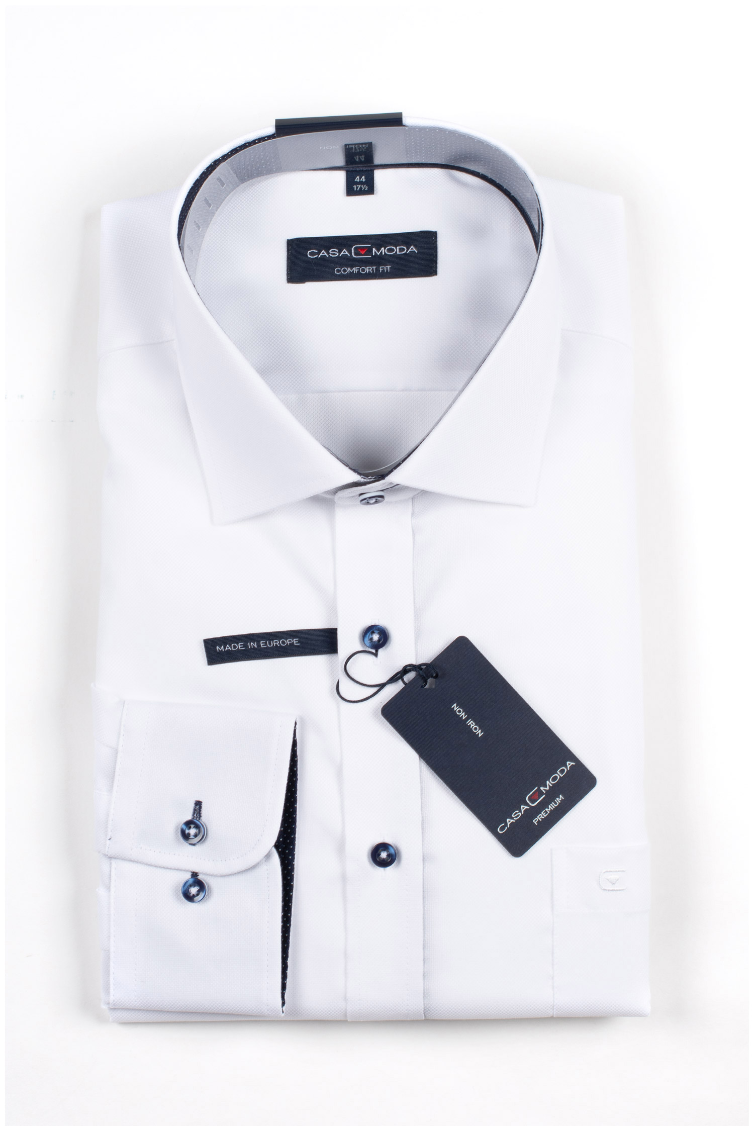 Camisas, Vestir Manga Larga, 109769, BLANCO | Zoom