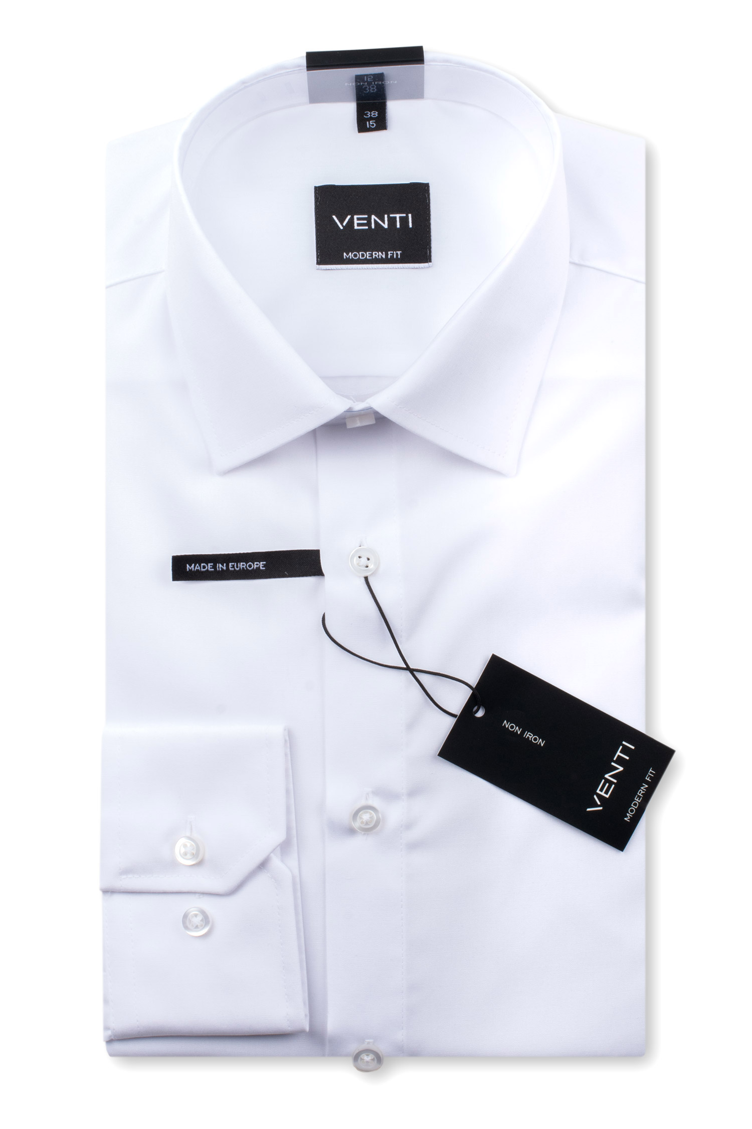 Camisas, Vestir Manga Larga, 109771, BLANCO | Zoom